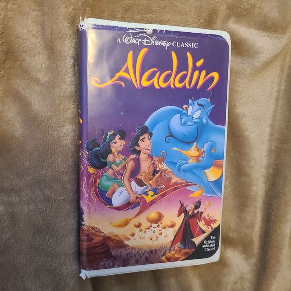 The Classics Black Diamond Walt Disney Aladdin VHS Tape - Picture 1 of 7